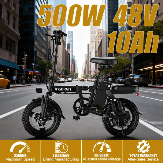 DEEPOWER A14 500W Electric Bicycle With Multi Link Shock Absorption
