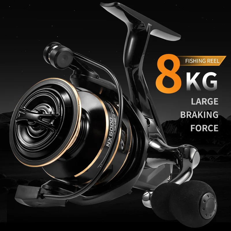J BARZILLA NX Spinning Fishing Reel 10Kg Max Drag Power