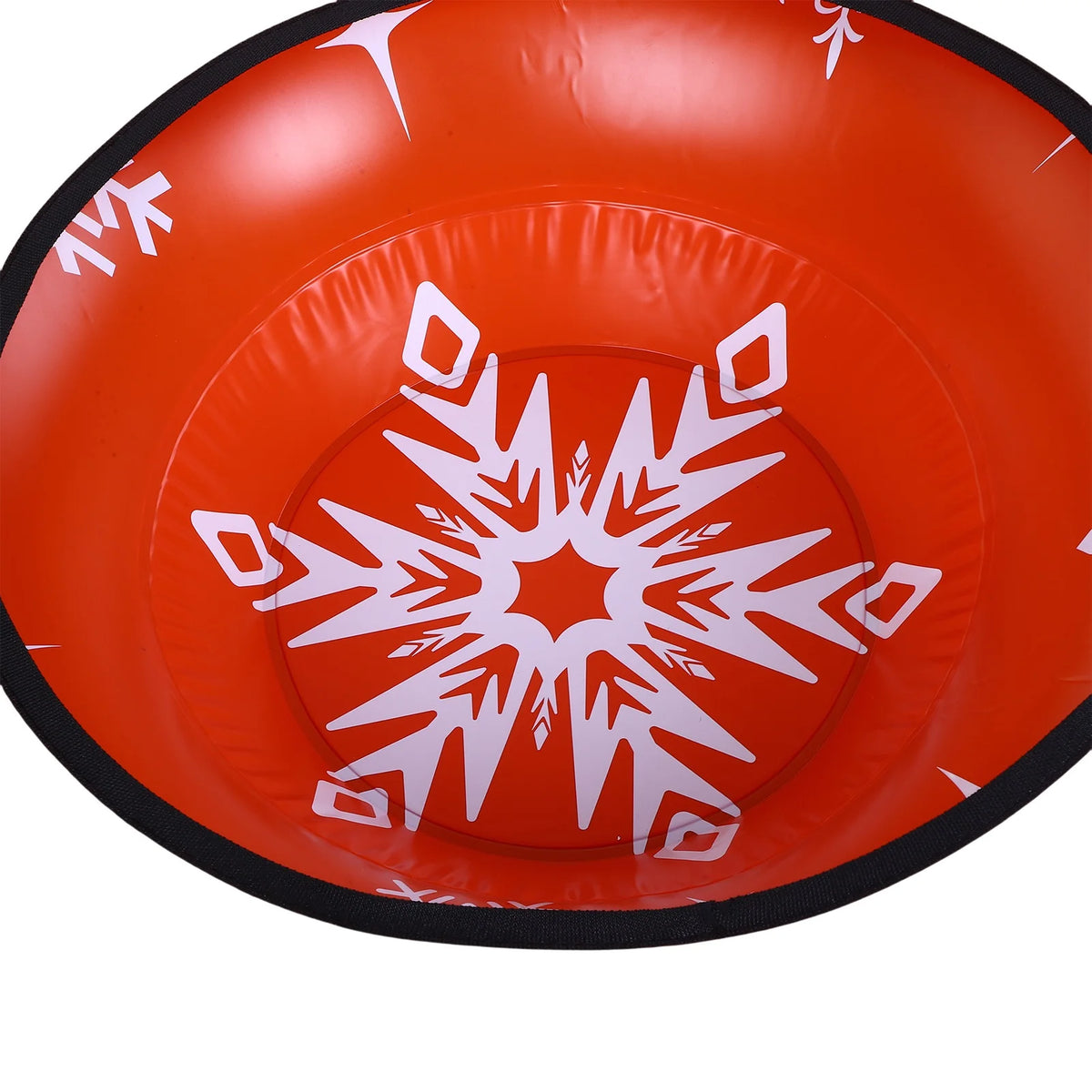 Inflatable PVC Snow Tube Sled With Handles And Towable Strap