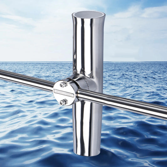 Hoffen 316 Stainless Steel Fishing Rod Holder Clamp For Rails