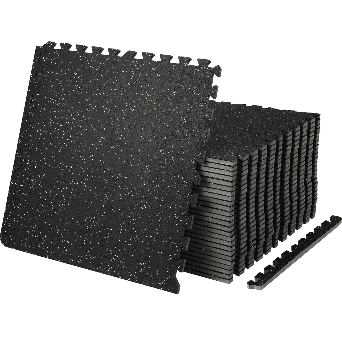 SucceBuy Interlocking Gym Floor Mats for Home Workout Protection