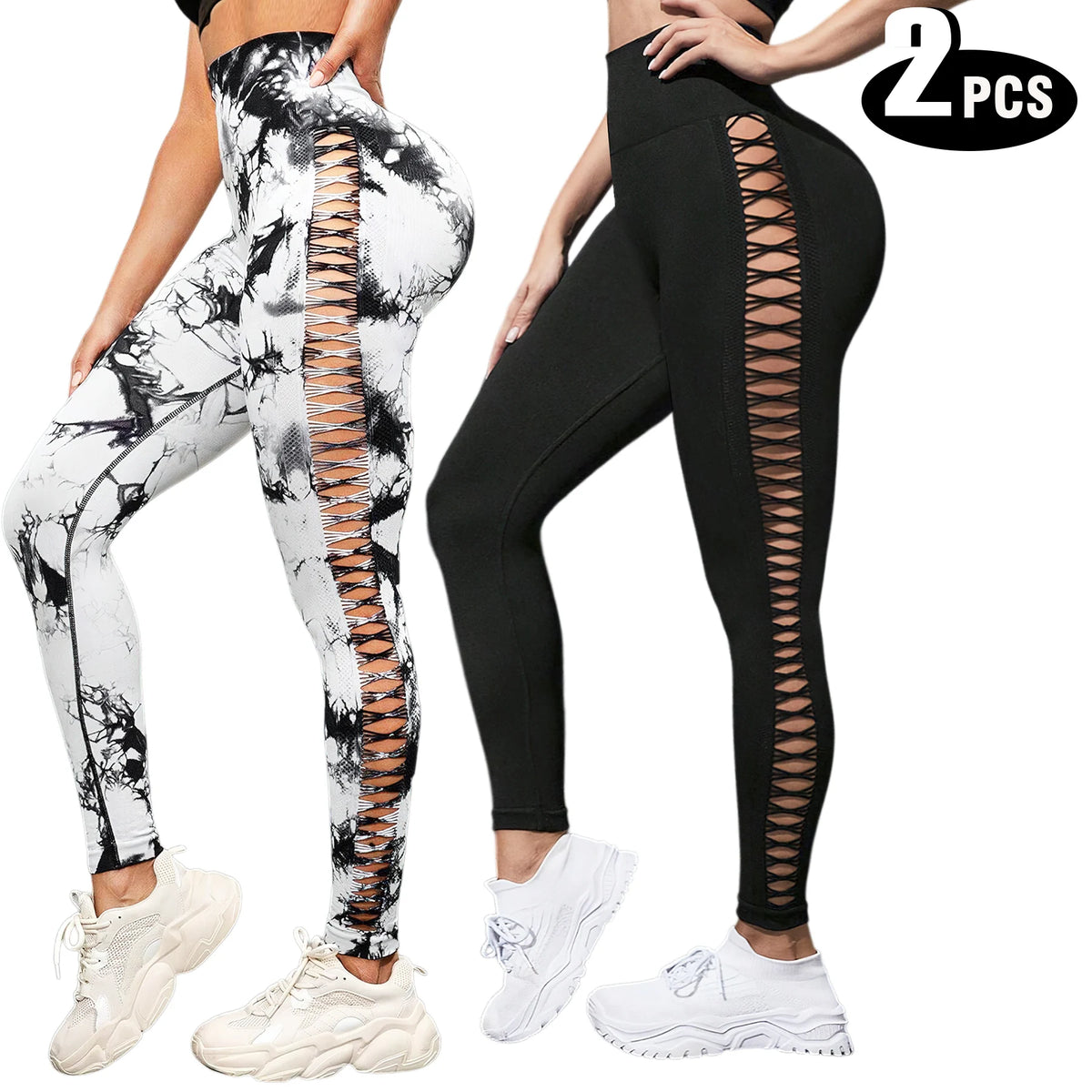 Women's High Waisted Seamless Butt Lifting Yoga Leggings for Fitness and Sports