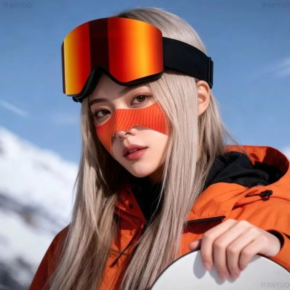 Winter Ski Anti Frost Nose Cover Windproof Thermal Face Mask