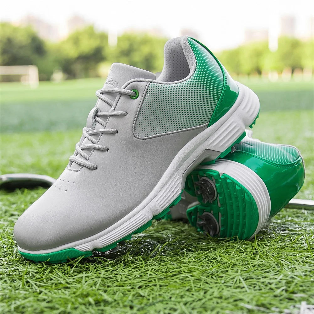 Zakey Men Waterproof Golf Shoes Anti Slip Footwear