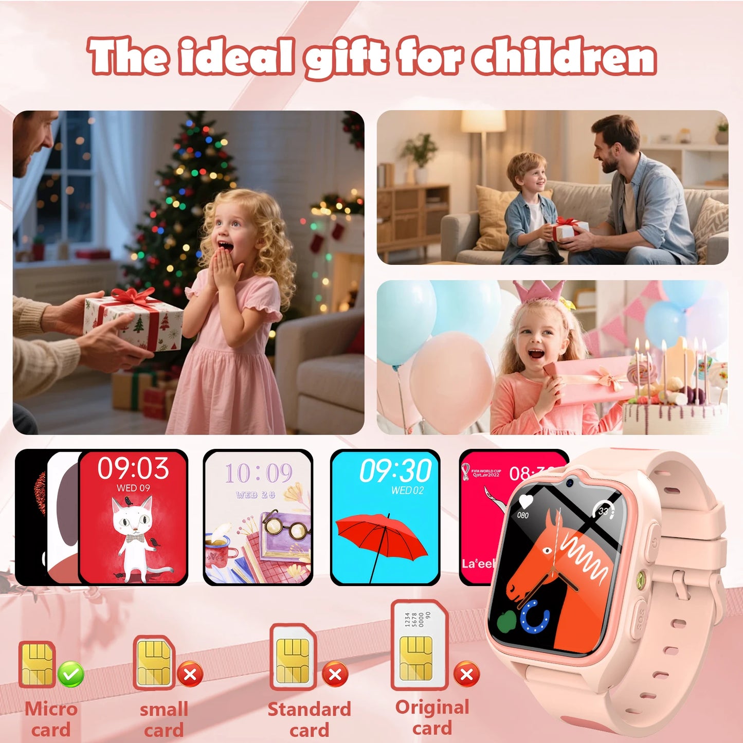Blackview Z30 Kids Smart Watch Waterproof Video GPS SOS 4G