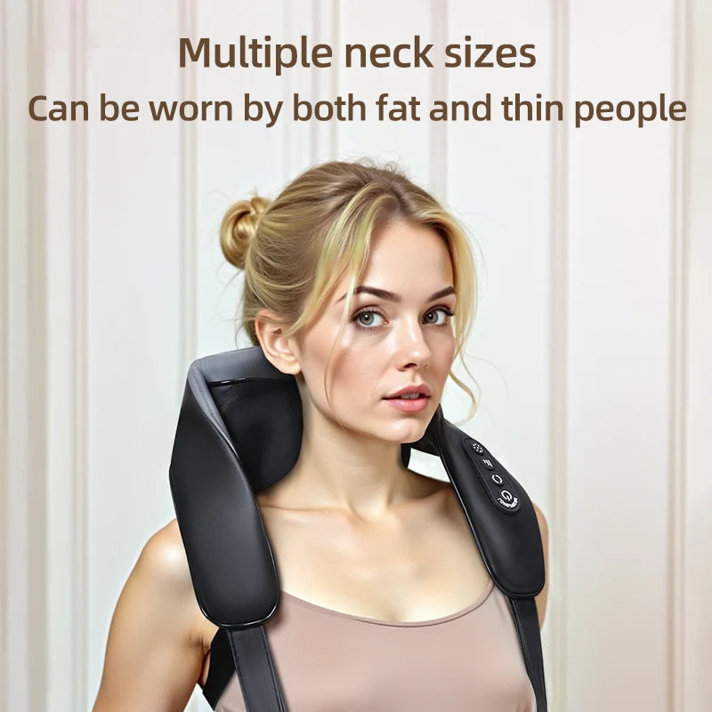 LEERCON Shiatsu Neck And Shoulder Massager With Soothing Heat