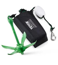 SucceBuy Kayak Anchor Kit With Rope Buoy And Storage Bag
